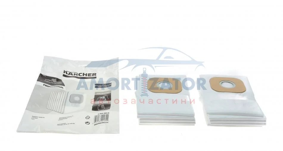 Фільтр мішки флісові 10 шт KARCHER 6.904084.0 (фото 1)