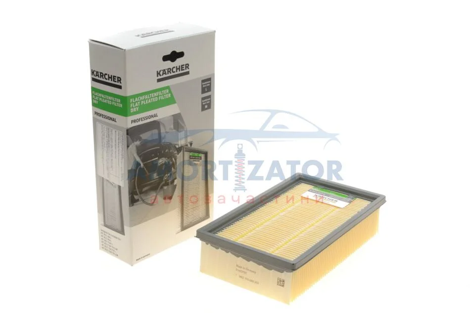 Плаский фільтр тільки для заміни KARCHER 6.904367.0 (фото 1)