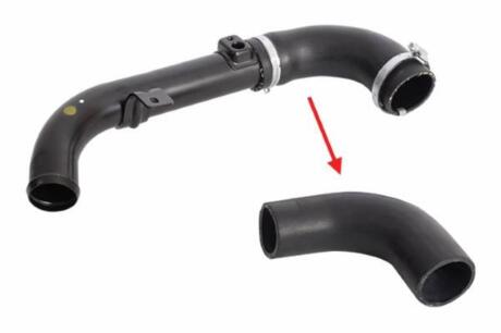 FORD патрубок інтеркулера C-MAX (DM2) 1.8 TDCi 07-10, FOCUS II 1.8 TDCi 05-12 KAUTEK FD-TH008