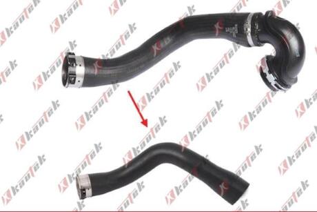 OPEL патрубок інтеркулера INSIGNIA A (G09) 2.0 Biturbo CDTI 0 08-11 KAUTEK OP-TH001