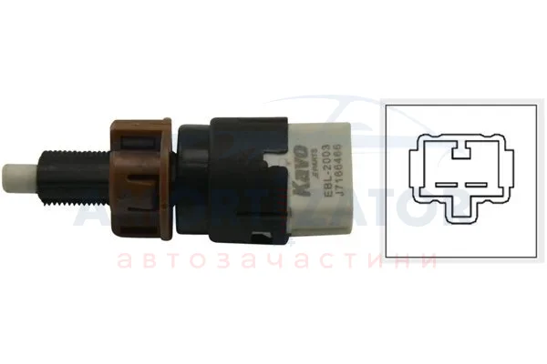 PARTS MITSUBISHI Выключатель сигнала трмоза lancer,Pajero IV,Pajero Sport, L200 07-Honda Accord 03-,Civic VII,CR-V II, KAVO EBL2003 (фото 1)