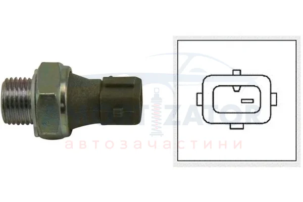 PARTS NISSAN Датчик давления масла 1,4-3,0: Sunny, Almera, Maxima, Vanette KAVO EOP3001 (фото 1)