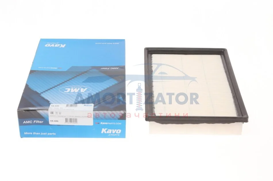 Фільтр повітряний PARTS HA-686 KAVO HA686 (фото 1)
