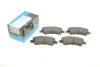 Комплект гальмівних колодок PARTS KBP-10007 KAVO KBP10007 (фото 1)