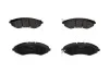 Комплект гальмівних колодок PARTS KBP-1001 KAVO KBP1001 (фото 1)