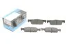 Комплект гальмівних колодок PARTS KBP-10028 KAVO KBP10028 (фото 1)