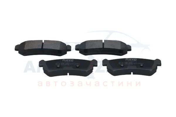 Комплект гальмівних колодок PARTS KBP-1007 KAVO KBP1007 (фото 1)