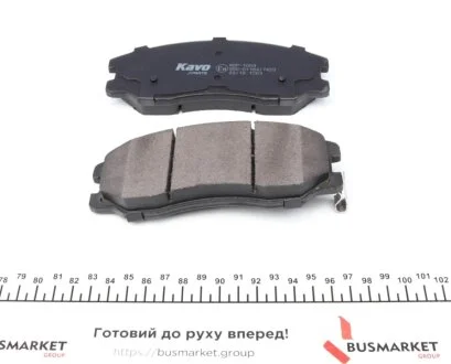 Комплект гальмівних колодок PARTS KBP-1009 KAVO KBP1009