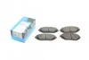 Комплект гальмівних колодок PARTS KBP-1017 KAVO KBP1017 (фото 1)