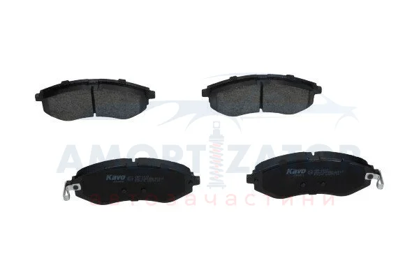 PARTS CHEVROLET Тормозные колодки передн.Aveo 05- KAVO KBP1019 (фото 1)