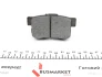Комплект гальмівних колодок PARTS KBP-2009 KAVO KBP2009 (фото 4)
