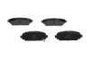 PARTS HONDA Гальмівні колодки передн.Accord 1.6 98-,Civic 1.7CTDi/2.0 01- KAVO KBP2010 (фото 1)