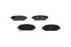 PARTS HONDA Гальмівні колодки передн.Accord 1.6 98-,Civic 1.7CTDi/2.0 01- KAVO KBP2010 (фото 3)