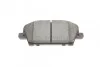 Комплект гальмівних колодок PARTS KBP-2013 KAVO KBP2013 (фото 6)