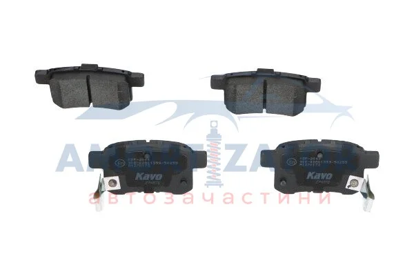Комплект гальмівних колодок PARTS KBP-2044 KAVO KBP2044 (фото 1)