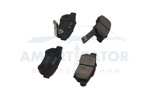 PARTS HONDA колодки гальмівні задні Civic 1,5/1,6 90- KAVO KBP2051 (фото 1)