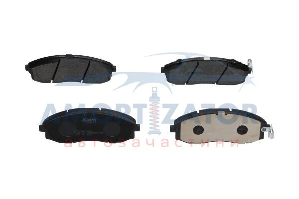 Комплект гальмівних колодок PARTS KBP-3003 KAVO KBP3003 (фото 1)