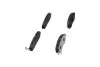 Комплект гальмівних колодок PARTS KBP-3003 KAVO KBP3003 (фото 2)