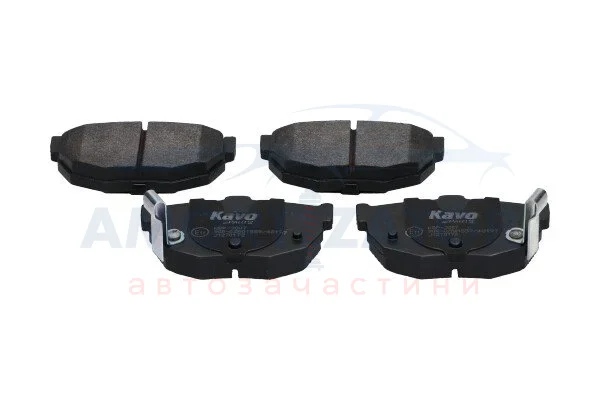 Комплект гальмівних колодок PARTS KBP-3007 KAVO KBP3007 (фото 1)
