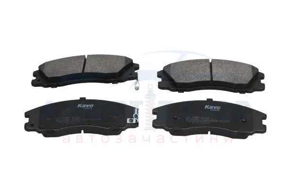 PARTS HYUNDAI Гальмівні колодки пер. TERRACAN -06 KAVO KBP3016 (фото 1)