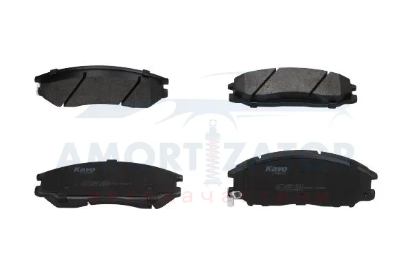 Комплект гальмівних колодок PARTS KBP-3019 KAVO KBP3019 (фото 1)