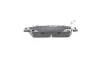Комплект гальмівних колодок PARTS KBP-3028 KAVO KBP3028 (фото 2)