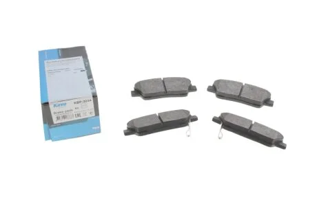 Комплект гальмівних колодок PARTS KBP-3034 KAVO KBP3034