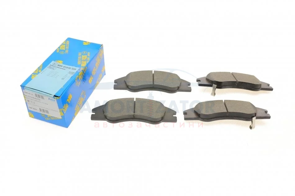 Комплект гальмівних колодок PARTS KBP-4003 KAVO KBP4003 (фото 1)