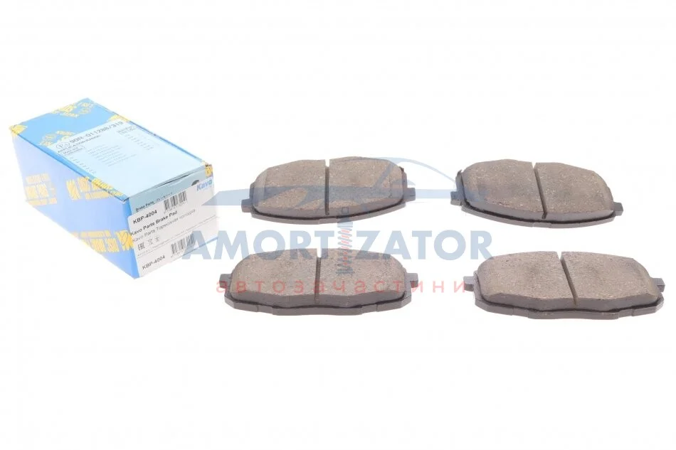 Комплект гальмівних колодок PARTS KBP-4004 KAVO KBP4004 (фото 1)