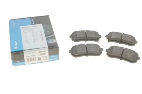 Комплект гальмівних колодок PARTS KBP-4007 KAVO KBP4007