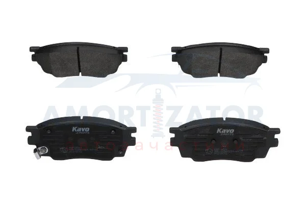 Комплект гальмівних колодок PARTS KBP-4511 KAVO KBP4511 (фото 1)