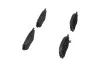 Комплект гальмівних колодок PARTS KBP-4511 KAVO KBP4511 (фото 2)