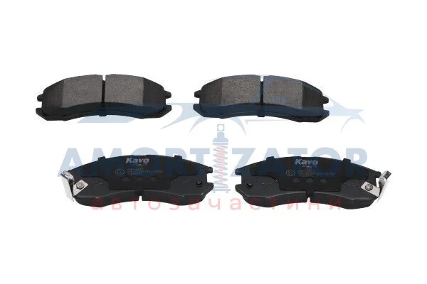 PARTS MAZDA колодки гальмівні передні 626 1,8-2,2 89-92 KAVO KBP4525 (фото 1)