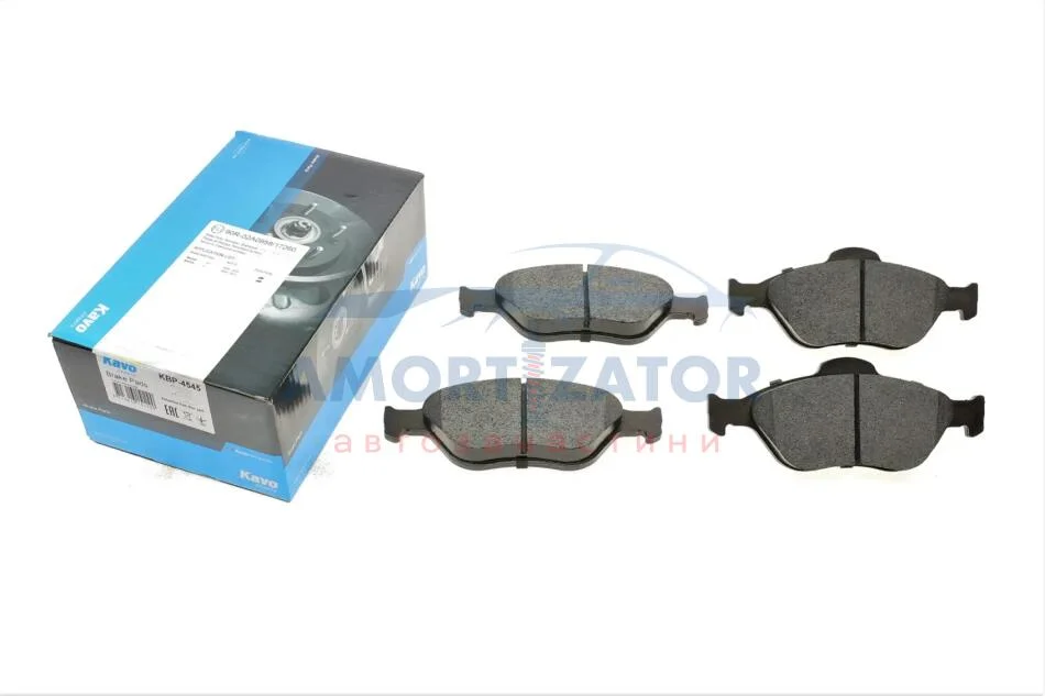 Комплект гальмівних колодок PARTS KBP-4545 KAVO KBP4545 (фото 1)