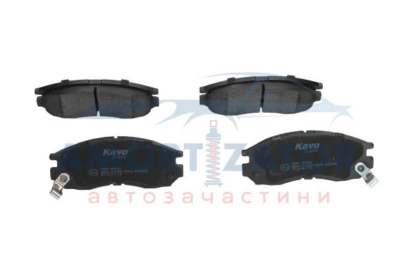 Комплект гальмівних колодок PARTS KBP-5502 KAVO KBP5502 (фото 1)