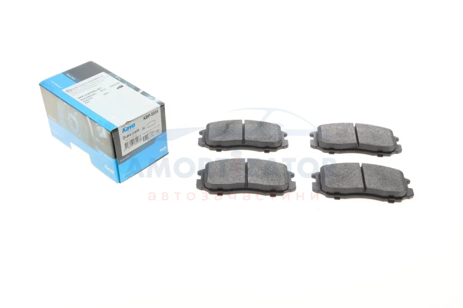 Комплект гальмівних колодок PARTS KBP-5505 KAVO KBP5505 (фото 1)