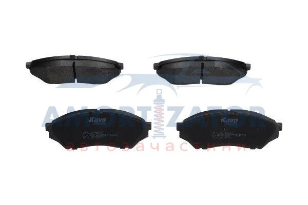 PARTS MITSUBISHI Тормозные колодки передн.Pajero Pinin 94- KAVO KBP5514 (фото 1)