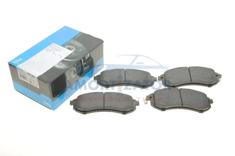 Комплект гальмівних колодок PARTS KBP-5533 KAVO KBP5533 (фото 1)