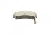 Комплект гальмівних колодок PARTS KBP-6508 KAVO KBP6508 (фото 3)