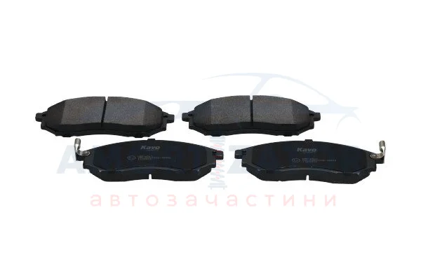 Комплект гальмівних колодок PARTS KBP-6567 KAVO KBP6567 (фото 1)
