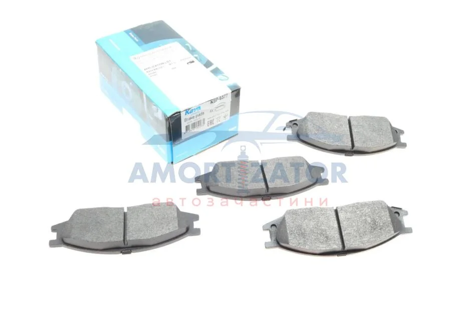 Комплект гальмівних колодок PARTS KBP-6577 KAVO KBP6577 (фото 1)