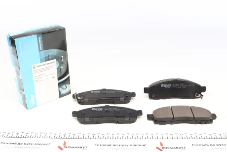 Комплект гальмівних колодок PARTS KBP-6599 KAVO KBP6599
