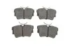Комплект гальмівних колодок PARTS KBP-6604 KAVO KBP6604 (фото 1)