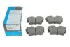 Комплект гальмівних колодок PARTS KBP-6604 KAVO KBP6604 (фото 5)