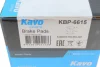 Комплект гальмівних колодок PARTS KBP-6615 KAVO KBP6615 (фото 6)