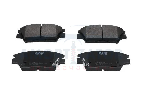 PARTS SSANGYONG гальмівні колодки передн.TIVOLI, XLV 1.6/1.6D 03.15- KAVO KBP7510 (фото 1)