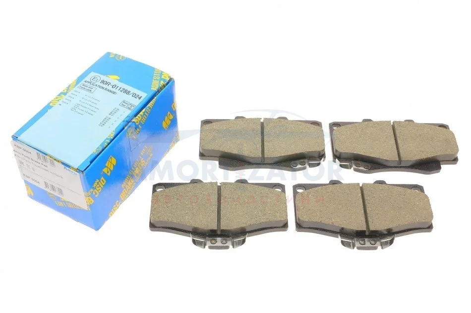 Комплект гальмівних колодок PARTS KBP-9004 KAVO KBP9004 (фото 1)