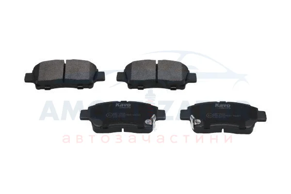 PARTS TOYOTA Тормозные колодки передн. Yaris 99- KAVO KBP9008 (фото 1)