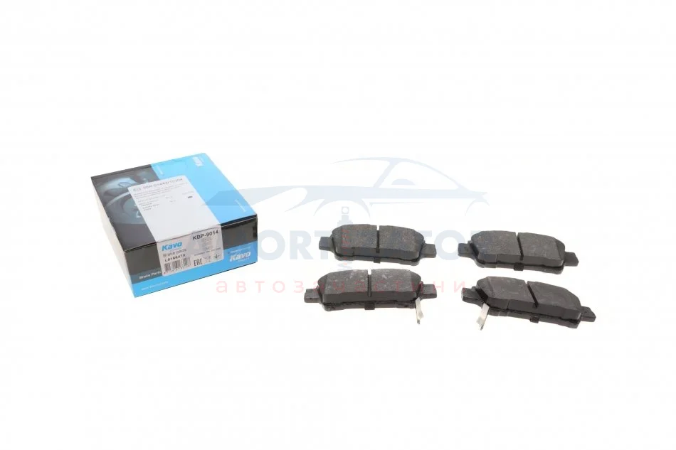 Комплект гальмівних колодок PARTS KBP-9014 KAVO KBP9014 (фото 1)