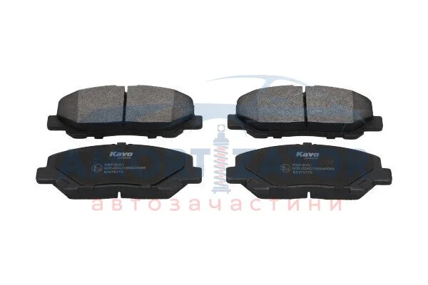 PARTS TOYOTA колодки гальм. передн. PREVIA III 05- KAVO KBP9101 (фото 1)